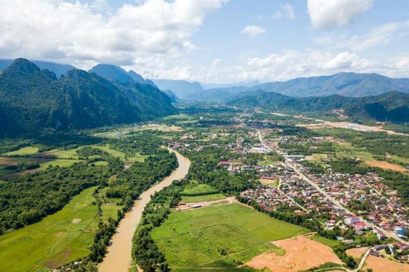 Consiana Hotel Vang Vieng Buitenkant foto