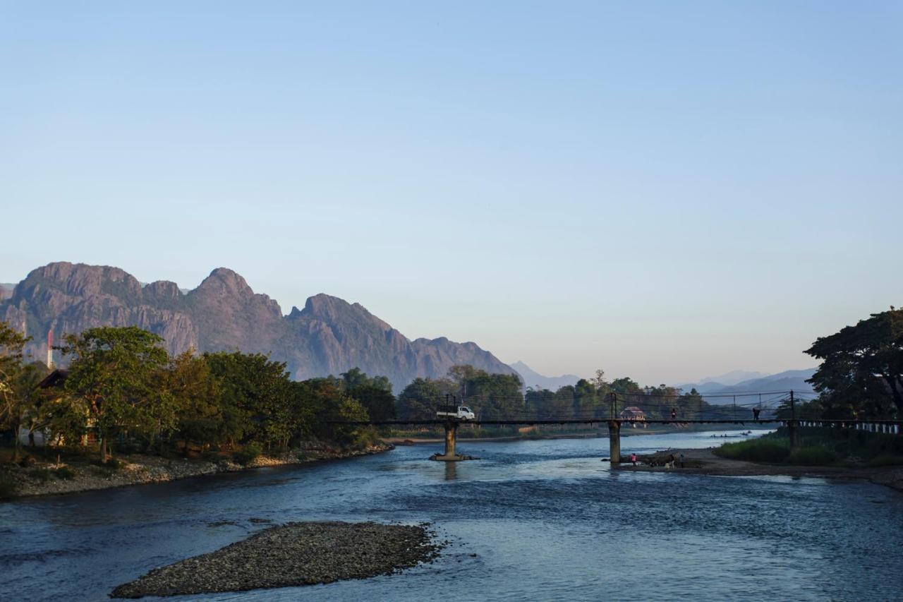 Consiana Hotel Vang Vieng Buitenkant foto